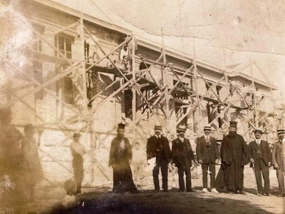 Marmara Köyü, Rum Kız Okulu (Pandelidia), 1912 (Spiros Theofanidis Arşivi)
