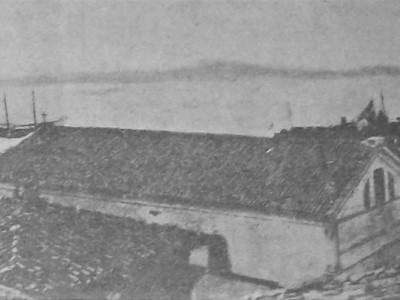 Marmara Village, Taxiarches Church, 1922 (Newspaper Marmarina Nea, November 1947, 1)